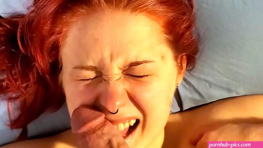 Amateur throat fucking