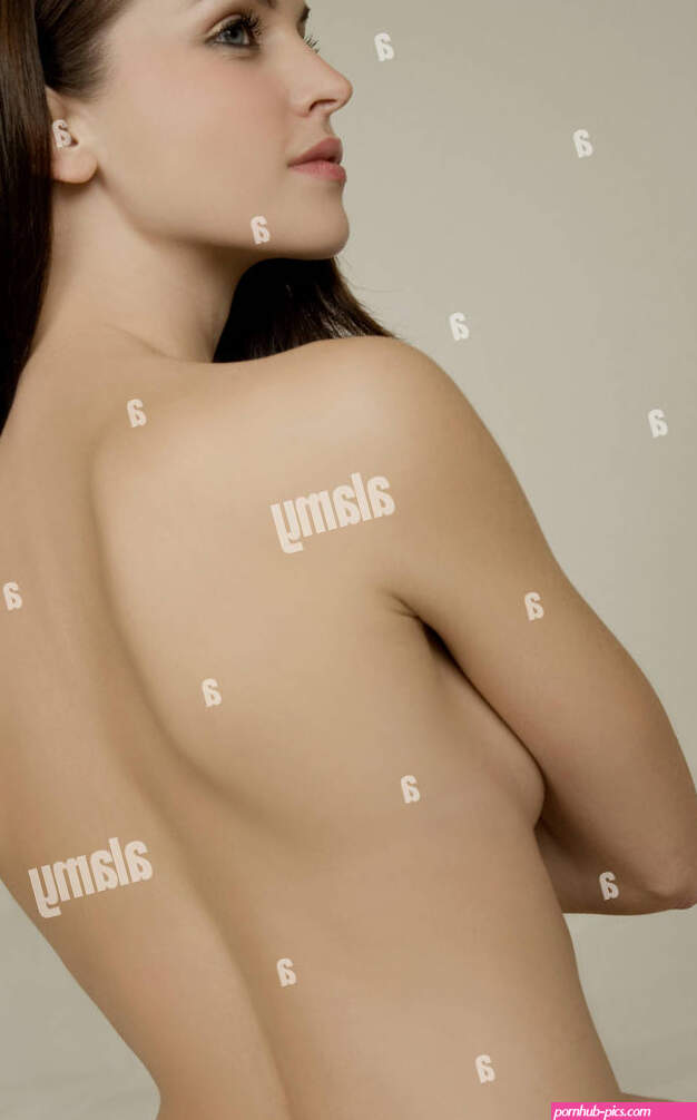 Portrait of a nude woman Stock Photo