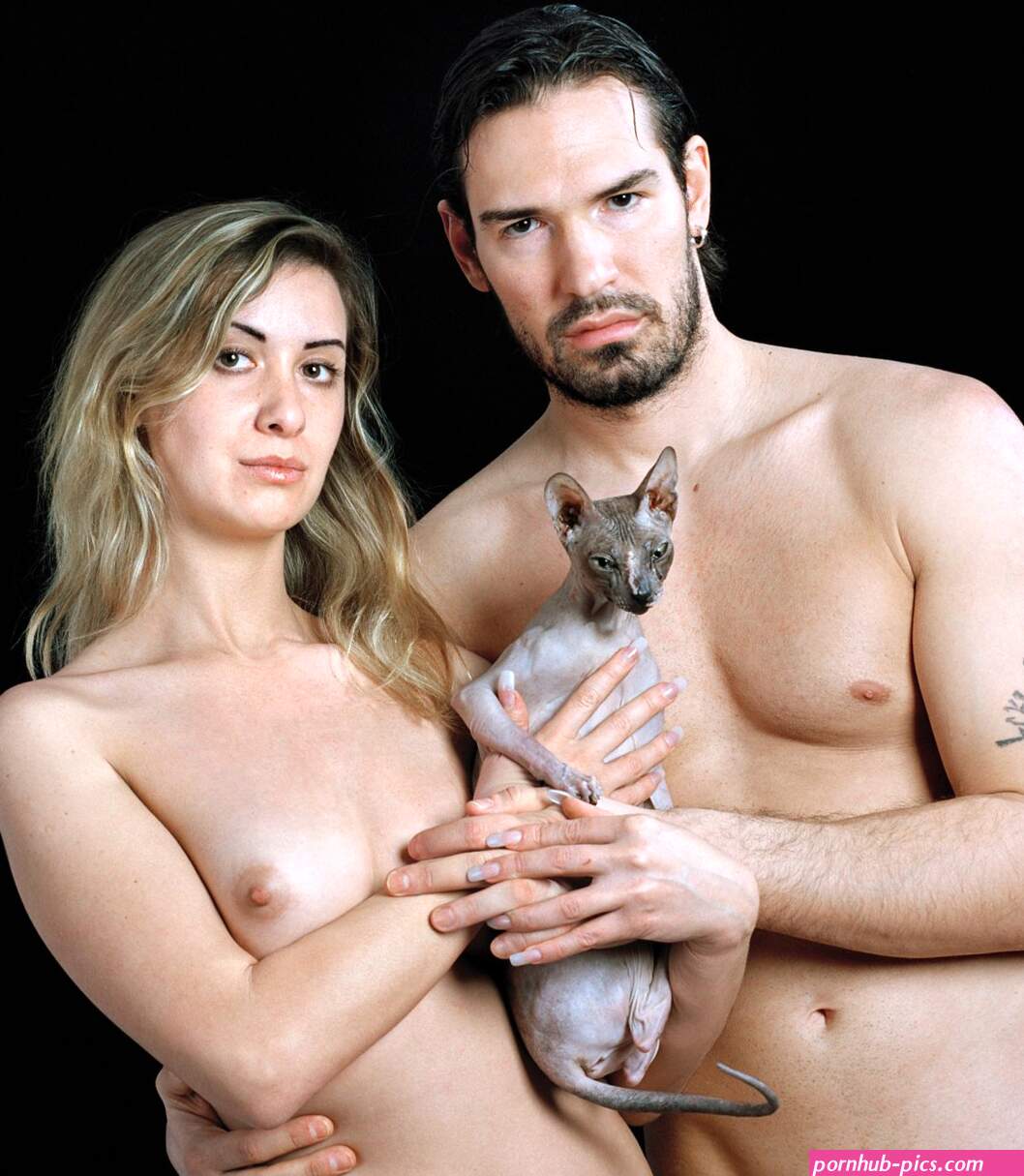 Untitled For a Definition of The Nude Series Couple w Cat