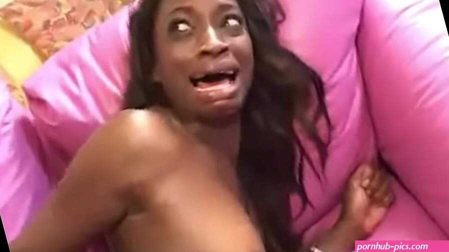 Ebony Monique Holds Mandigos Meat Pole in Her Ass PMV