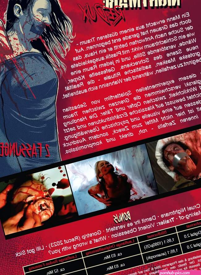 A Fucking cruel Nightmare Redux Original DVD Blu-ray Mediabook Limited 333 Edition