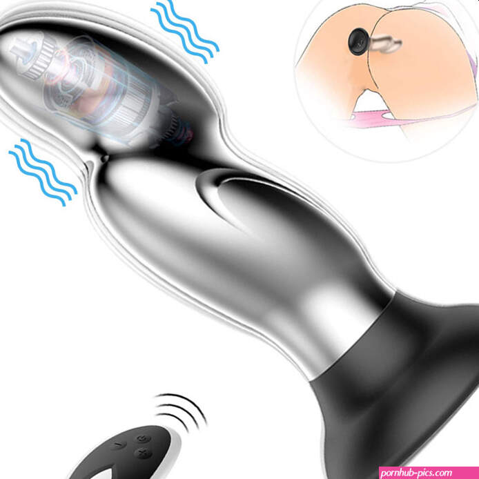 Anal Vibrator G-spot Anus Stimulator Remote Butt Plug Sex Toy Prostate Massager