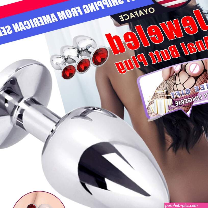 Anal Sex Toy Butt Plug G-spot Stimulator Metal Jewel Stainless Dildo BDSM Gift
