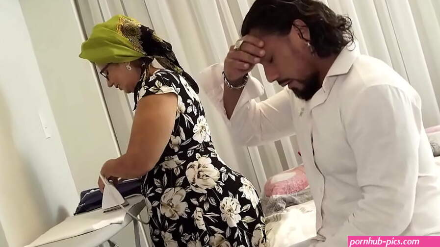 nymphomaniac 73 years old bbw granny gets extreme rough anal banged by her big dick stepson