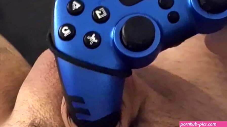 Goede vibratie met playstation ps4 controler vibratie sperma