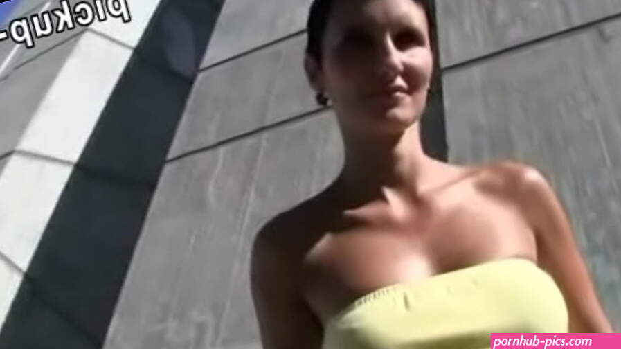 Big tits amateur european babe gets banged in public
