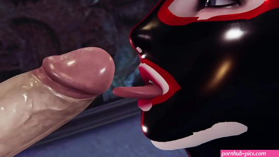 Latex Girl In Fetish BDSM Costume 3D Hentai Animation