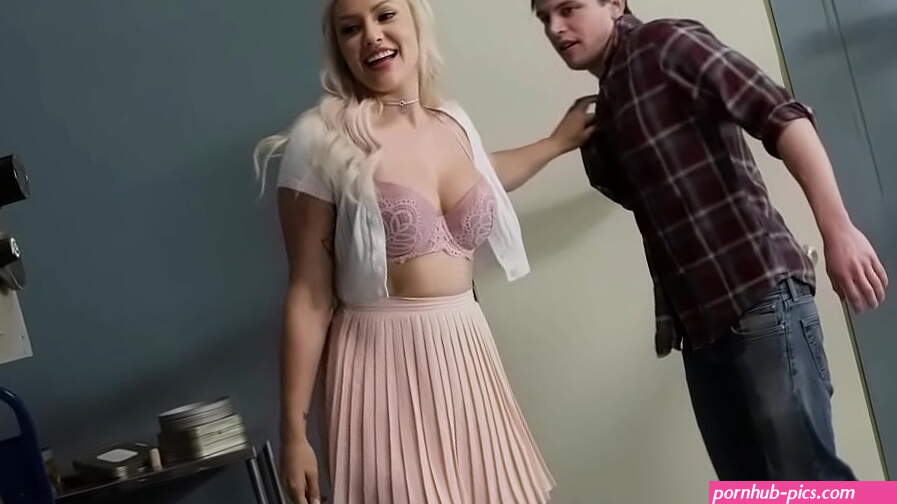 Krissy and Kylie 3some fuck inside the cinema