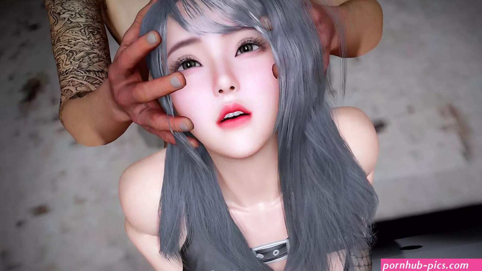 3D Horny Slut Asian Whore Cheating with Big Dick Stranger Outside the Door feat. FuckingBEstToy
