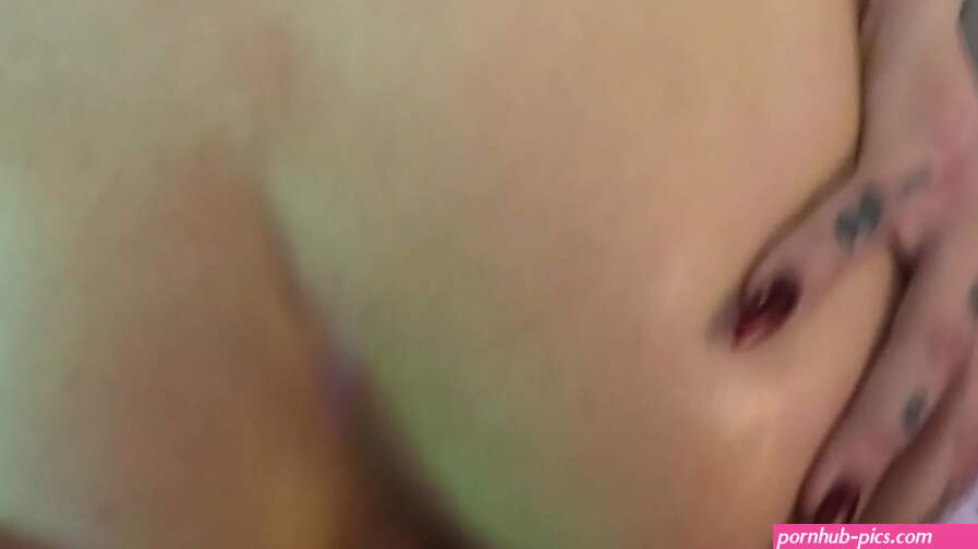 POV Goth Emo Aurora Anarchy Rough Anal Gape Fart Lube Squirt