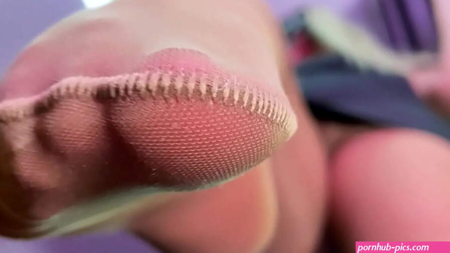 POV worship nylon soles of Goddess above you