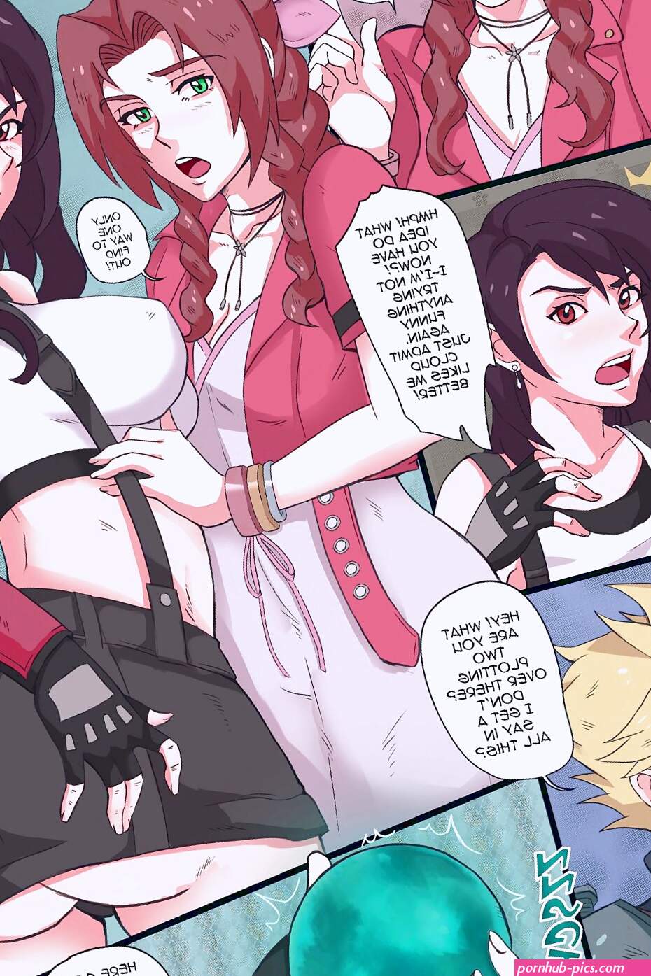 FFVII porn comic