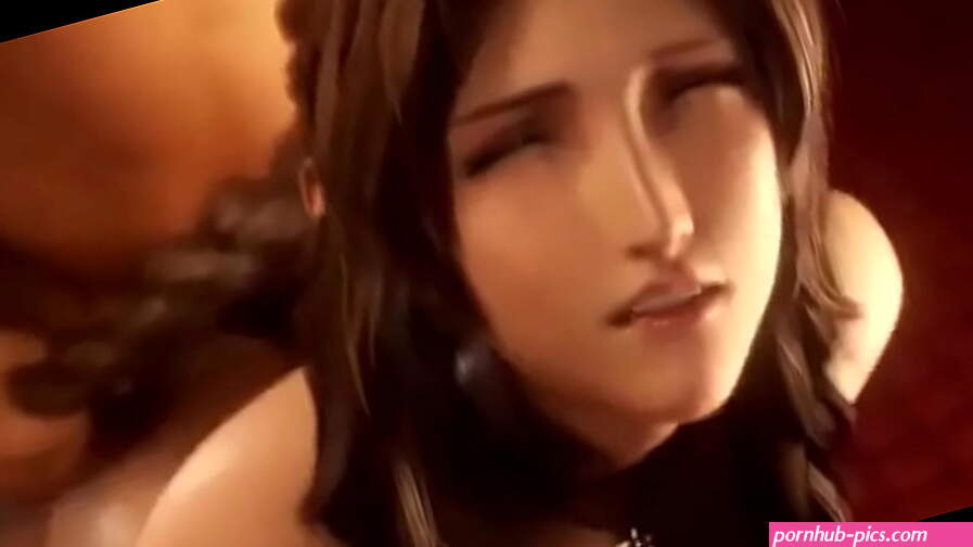 Hard fucked from behind by Aerith Animation uncensored