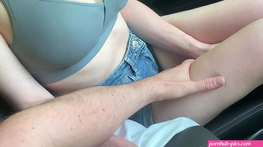 Busty Stranger Sucked in the Car and Fucked for Money