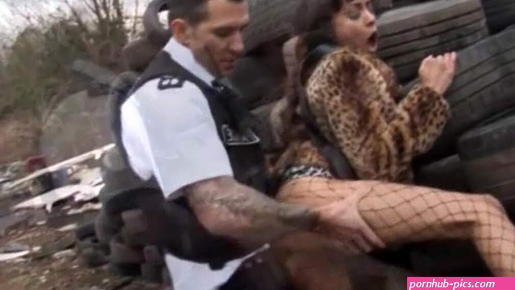 Nasty Whore Alyssa Divine gets fucked by horny Cop