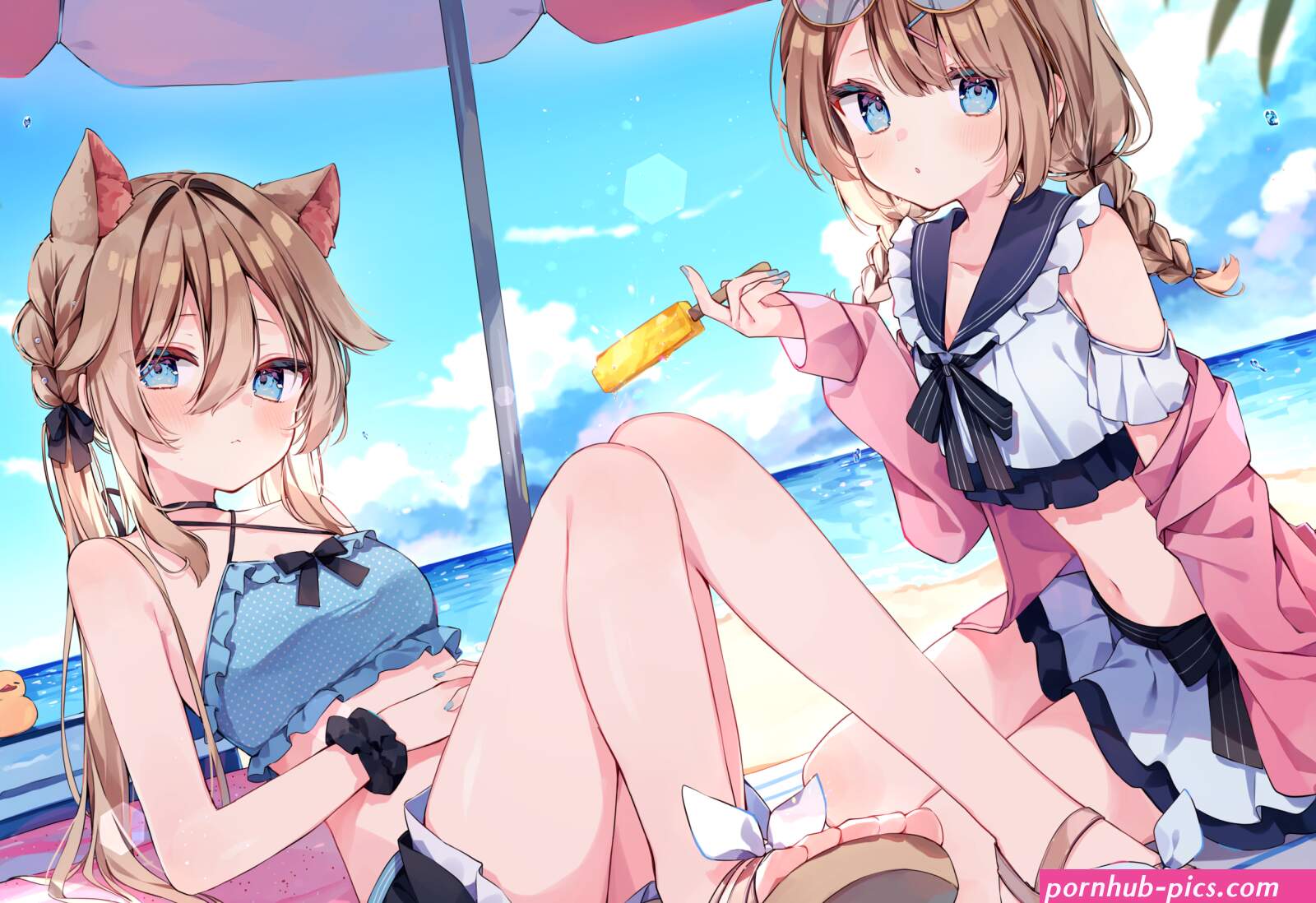 idolmaster idolmaster shiny colors tsukioka kogane gin00 uncensored bed blush breasts brown eyes brown hair condom navel nipples nude pussy