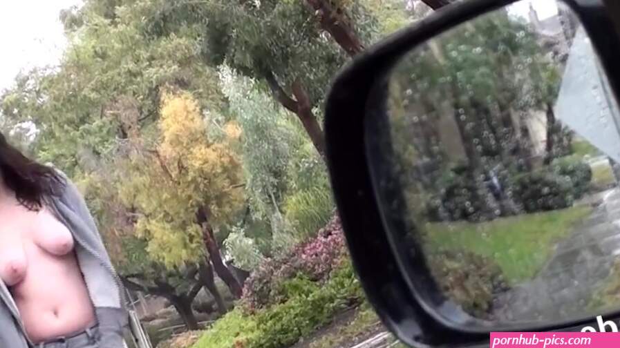 Stranded and Lost on A Rainy Day. Hitchhiker Gets a Sympathy Fuck Facial!