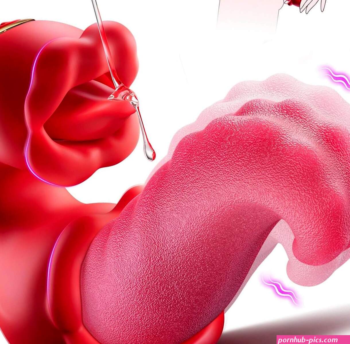 Rose Sex Toy: Innovative 10 Licking Clitoral Vibrator