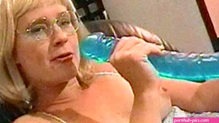 Blonde Demonstrates Her Deepthroat On A Dildo Then Swallows The Real Thing