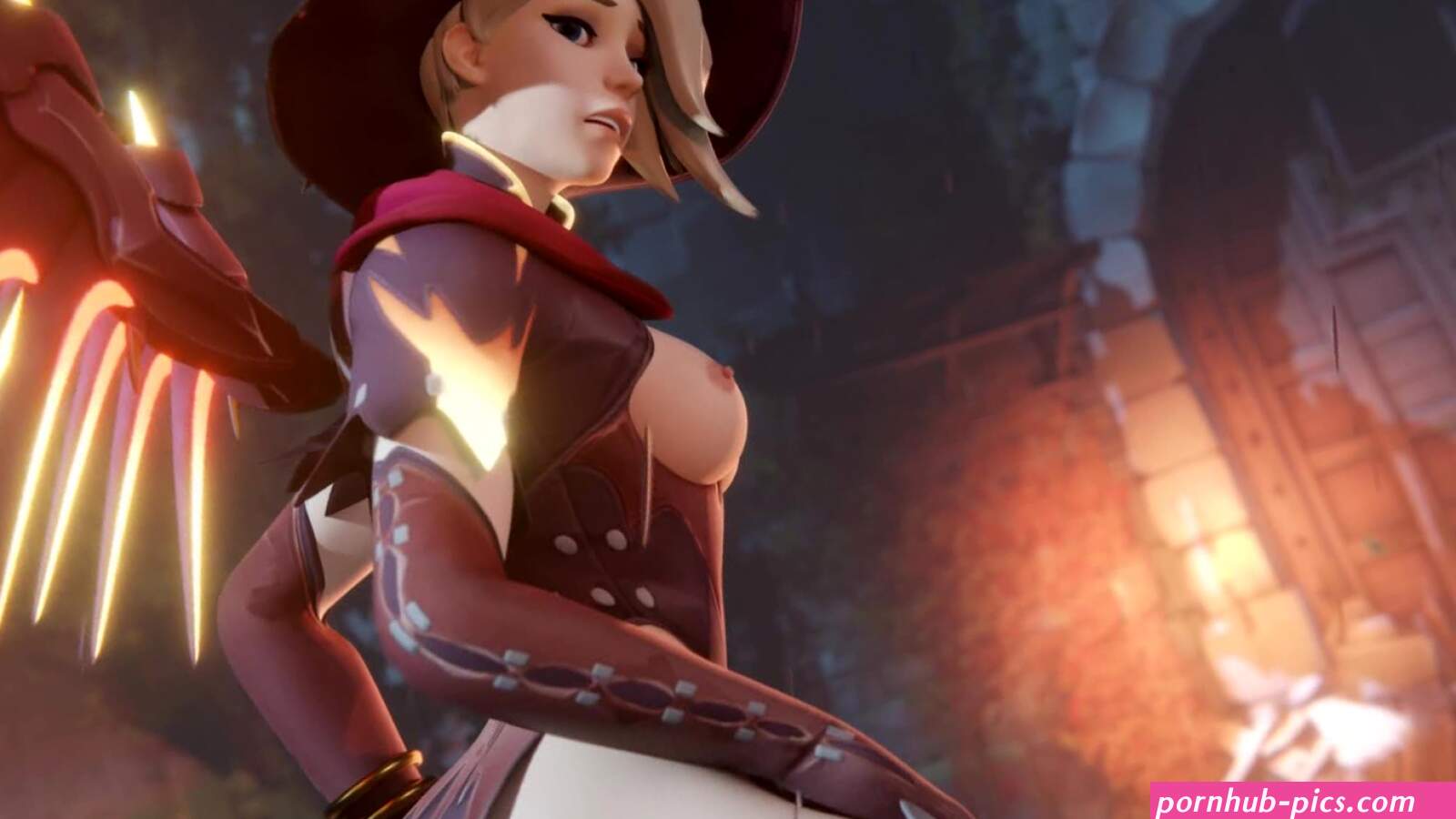 Witch Mercy fuck by Dreamrider3D Mercy