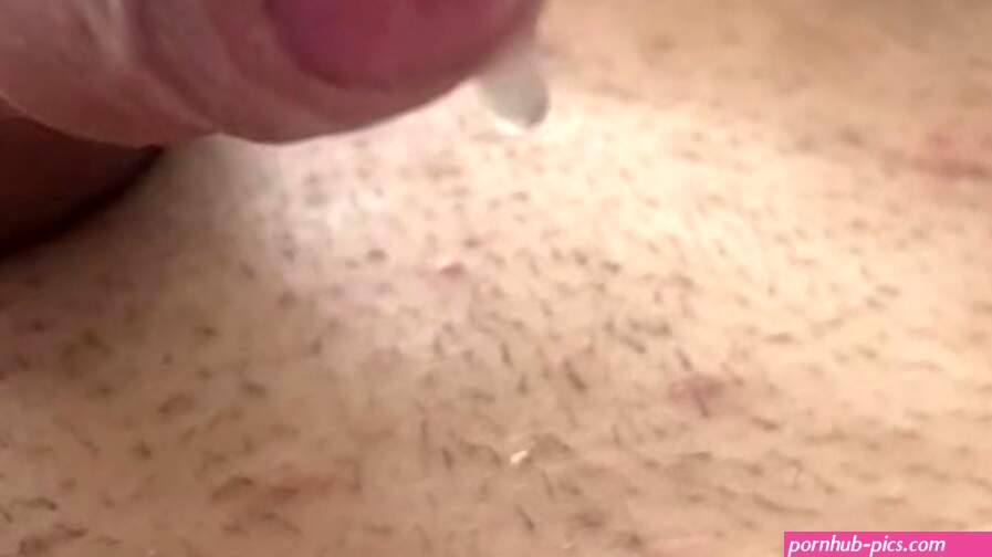 Dripping pre cum
