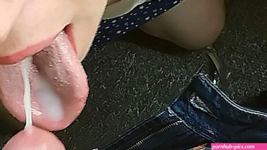 Amateur Gives Intense Blowjob and First Swallow Cum. Deep Blowjob POV