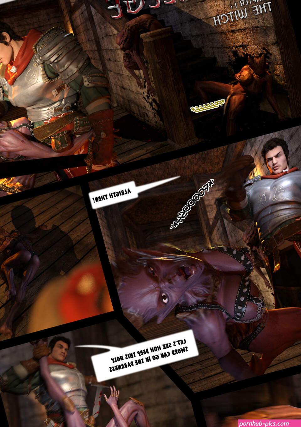 Dantes sacrilege porn comics