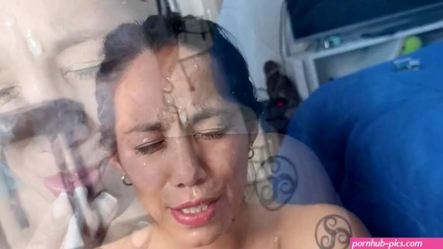 Smoking weed and a cigarette for the first time spectacular fuck.