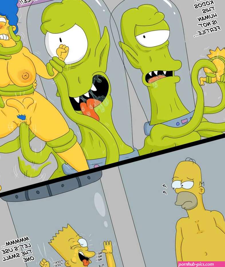 Porn comic Alien Abduction. The Simpsons. Marecattus Sex comic have abducted the