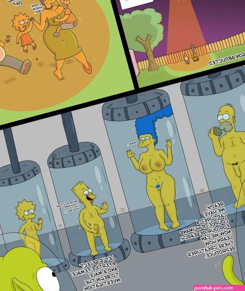 Porn comic Alien Abduction. The Simpsons. Marecattus Sex comic have abducted the