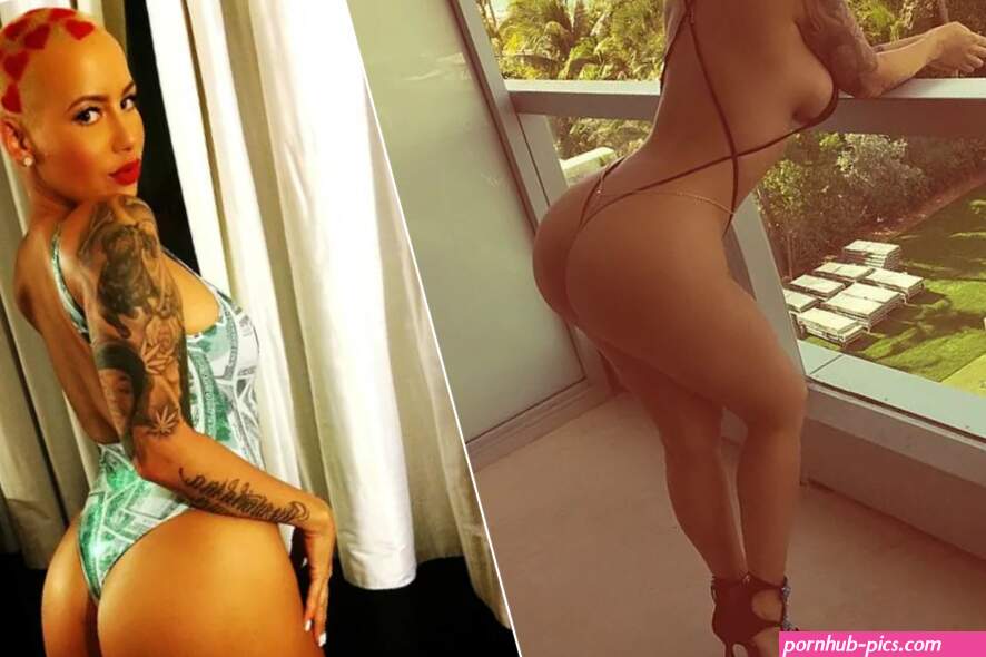 Cheeky: Amber Roses most booty-ful snaps