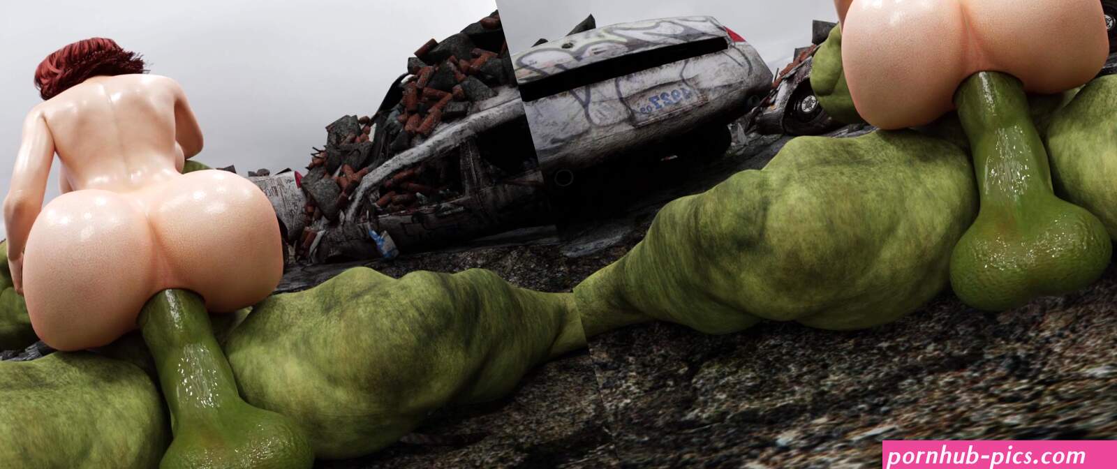 Black Widows Anal Annihilation By Hulks Cock