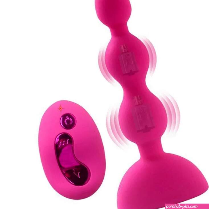 Remote Control Vibrating Anal Beads for Anal Game