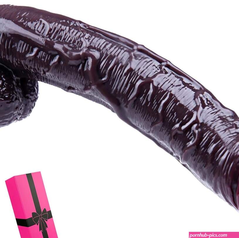 13.4 Inch Soft Silicone Extra Thick Giant Dildo Black 12 Inch Realistic Long Anal Dildo Large
