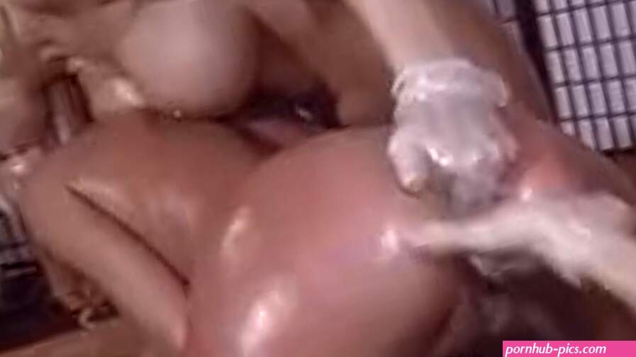 Deep anal fingering in hardcore lesbian threesome