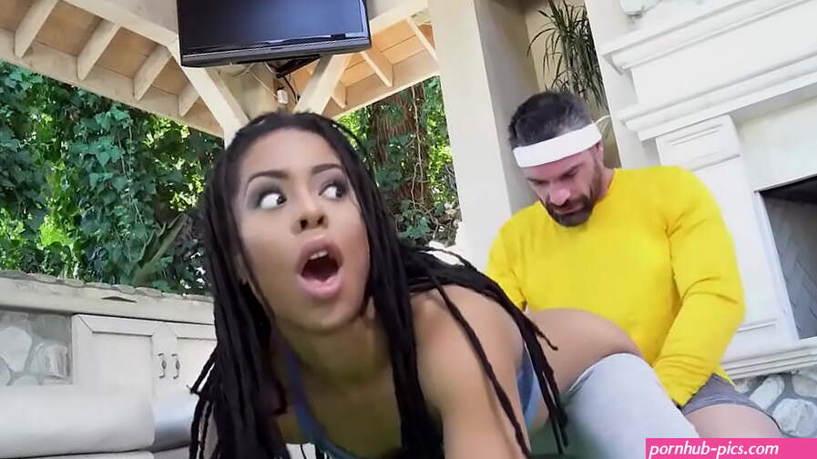 Athletic 18yo Kira Noir has black pussy penetrated and oral