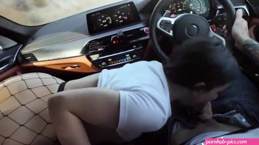 Blowjobs: Public Car Porn Aria Lee BMW Blowjob And Sex Outdoors GIF