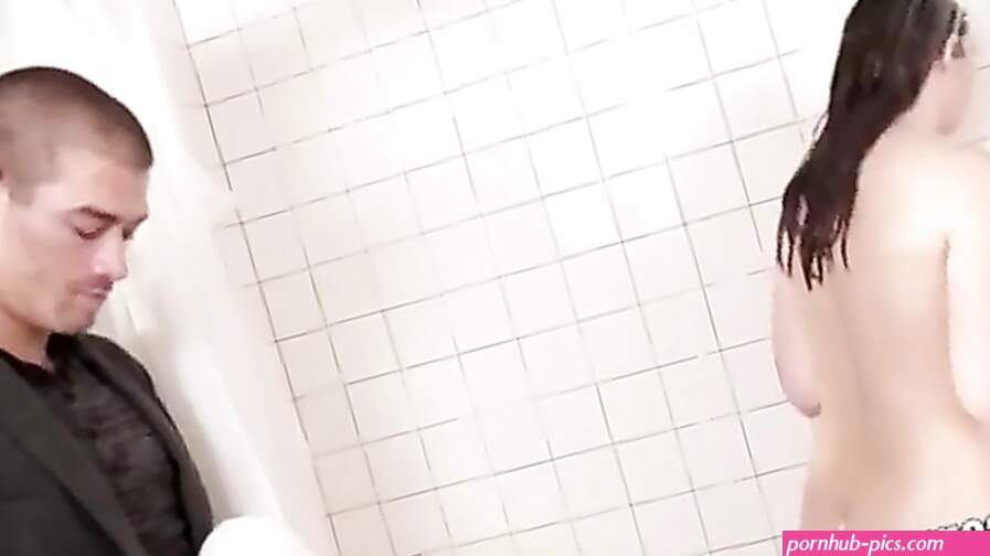 My brother-in-law fucks me very hard in the bathroom..