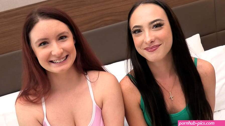 Check out this college girl casting threesome