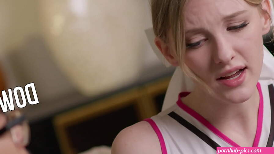 Tiny cheerleader teen fucks her virgin classmate who was very shy at first