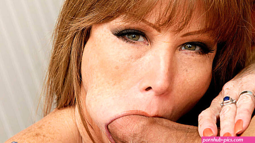 Red head Darla Crane fucking in the bed with her tits