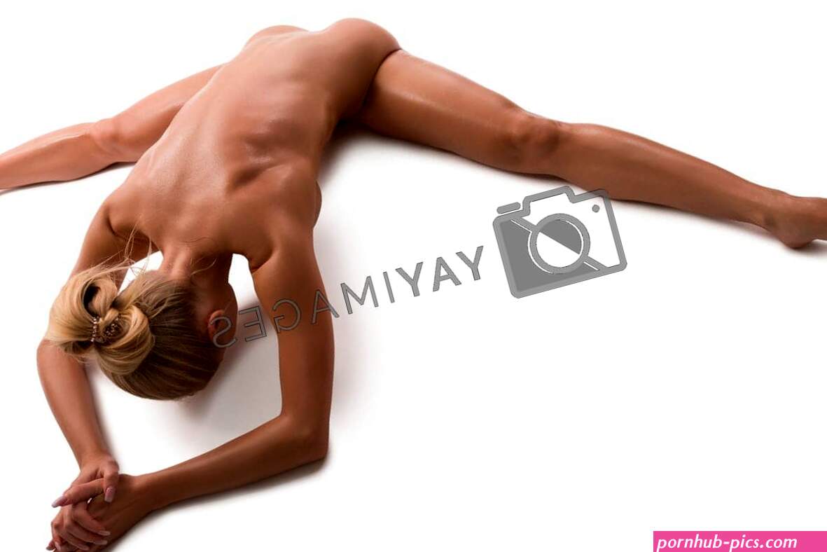 Nude fitness model doing split isolated view by rivertime Vectors Illustrations with Unlimited Downloads