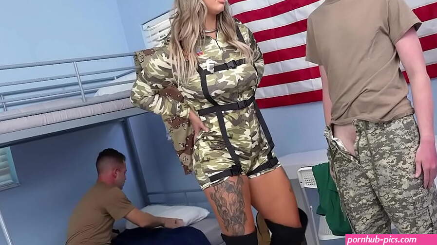 Freeuse Spectacular Pussy Power Army MILF