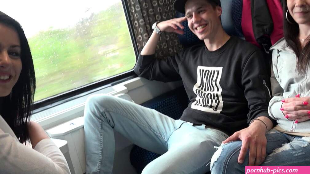 CzechAV 26: Horny couples fuck on train