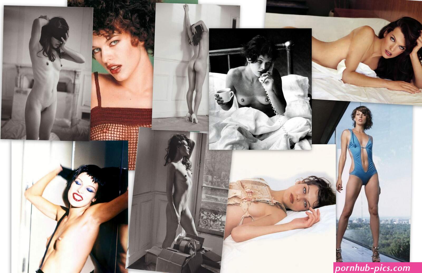 milla jovich nude