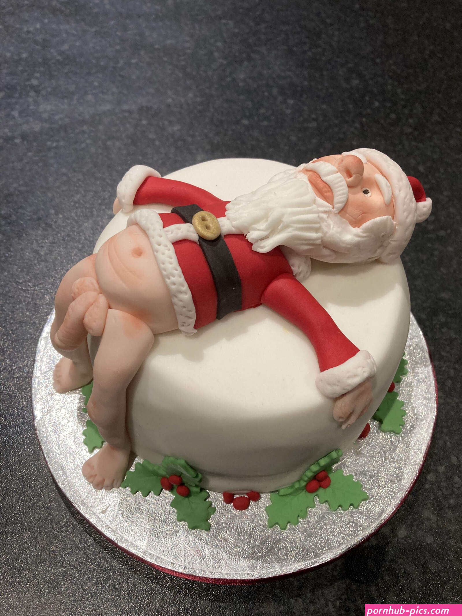 naked santa