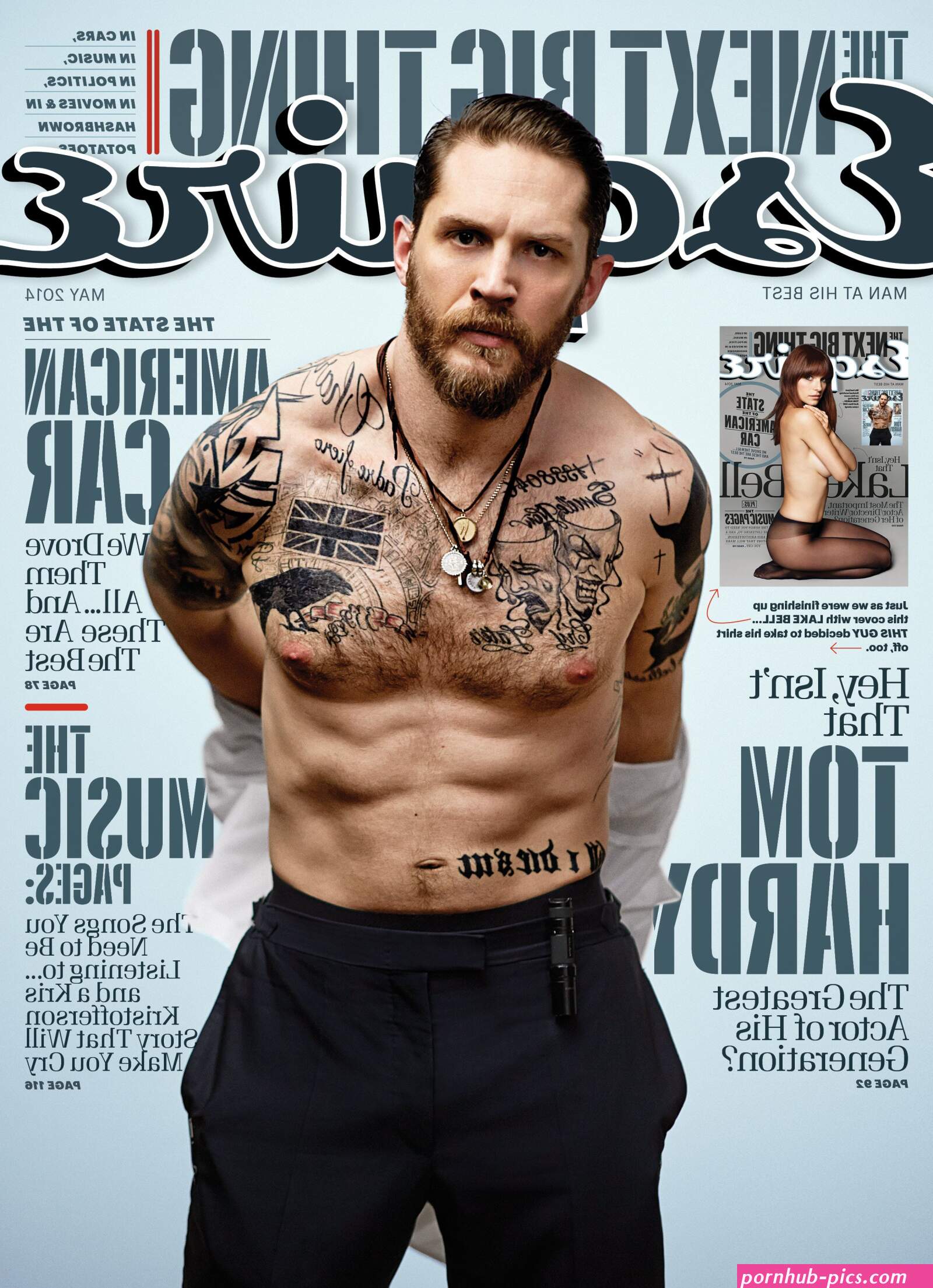 tom hardy shirtless