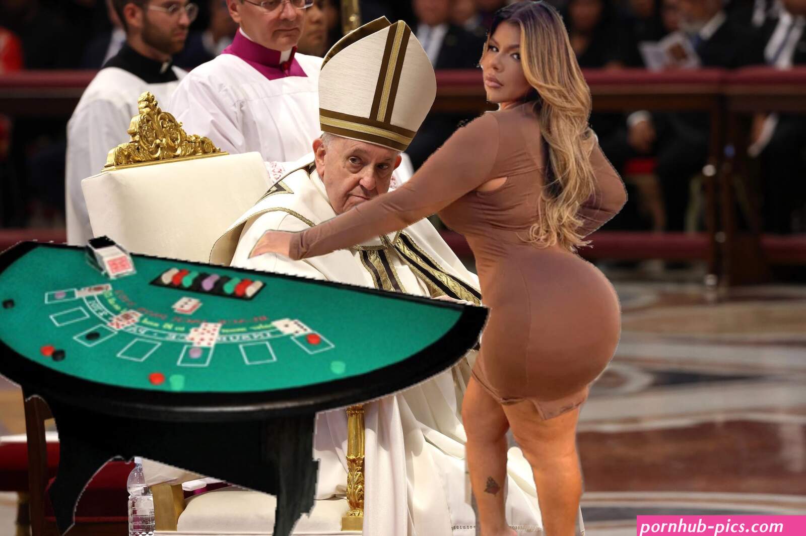 Can't I Just Talk About Big Booty Latina Women For Once?” Pope Francis Appears To Be Tired Of Discussing Catholicism All Day