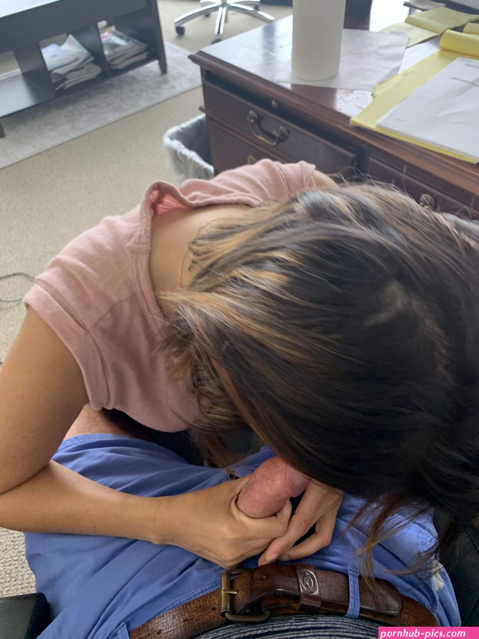 Morning BJ at the office