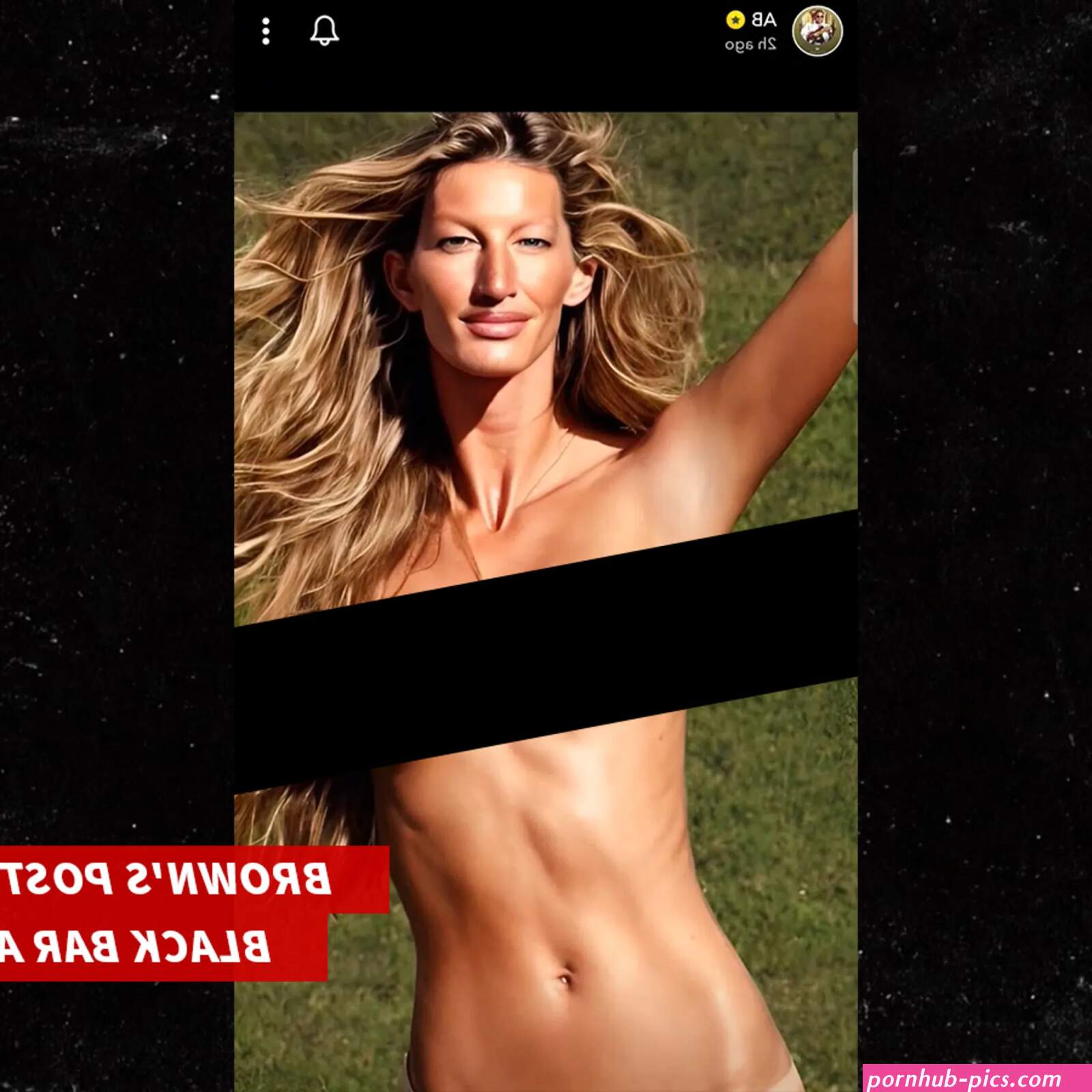 Antonio Brown Posts Fake Gisele Nude Pic Amid Bizarre Tom Brady Beef
